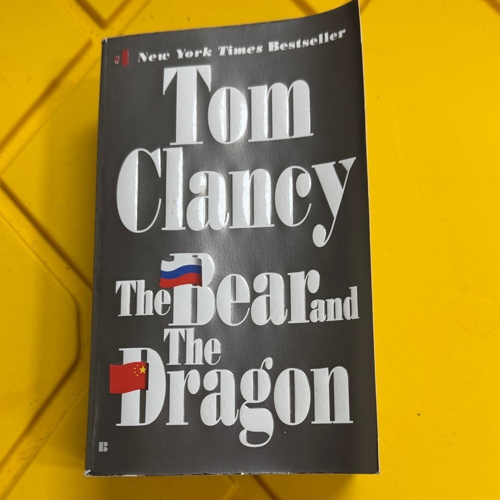 Tom Clancy 'The Bear and The Dragon' Book